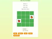 หน่วยความจำผลไม้ตรงกับปริศนาสมอง เกมออนไลน์