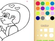 Love Coloring Book สำหรับเด็ก เกมออนไลน์