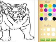 สมุดระบายสีเสือ เกมออนไลน์