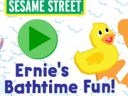 123 Sesame Street: Ernie's Bath -Time Fun เกมออนไลน์