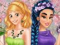 สีของชุดเจ้าหญิงฤดูใบไม้ผลิ เกมออนไลน์