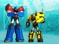 หม้อแปลงไฟฟ้า หุ่นยนต์ปลอมตัว: ซูเปอร์มินิสไตรเกอร์  เกมออนไลน์