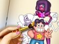 สตีเว่นจักรวาล: สมุดระบายสี  เกมออนไลน์