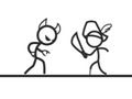 Stickman อัปเกรดเสร็จสมบูรณ์ เกมออนไลน์