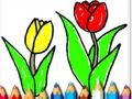 กลับสู่โรงเรียน: สมุดระบายสีฤดูใบไม้ผลิ เกมออนไลน์