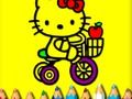 กลับไปโรงเรียน: ระบายสีแมวน้อย เกมออนไลน์