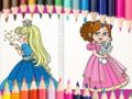 สมุดระบายสีเจ้าหญิงสวย เกมออนไลน์