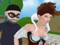 Princess Subway Run - Wild Rush vs Robber เกมออนไลน์
