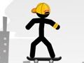 นักเล่นสเก็ต Stickman เกมออนไลน์