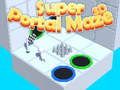 ซูเปอร์พอร์ทัลเขาวงกต 3D  เกมออนไลน์