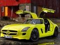 Mercedes-Benz SLS E-cell Puzzle เกมออนไลน์