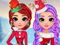 ชุดคริสต์มาส Rainbow Girls  เกมออนไลน์