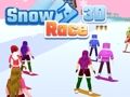 การแข่งขันหิมะ 3D  เกมออนไลน์