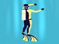 Water Dive 2D: การเอาชีวิตรอดใต้น้ำ  เกมออนไลน์