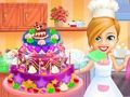 ตกแต่งเค้กแสนอร่อย  เกมออนไลน์