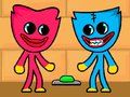 Kissy Missy และ Huggy Wuggy  เกมออนไลน์
