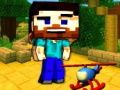 การผจญภัยเฮลิคอปเตอร์ Mineblock เกมออนไลน์