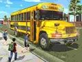 การขับรถบัสโรงเรียนในเมือง เกมออนไลน์