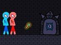 เชือก Stickman สีแดงและสีน้ำเงิน  เกมออนไลน์