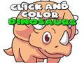 คลิกและระบายสีไดโนเสาร์  เกมออนไลน์