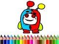 กลับไปที่โรงเรียน: สมุดระบายสี OddBods  เกมออนไลน์