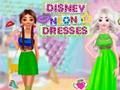 ชุดเดรส Disney Neon เกมออนไลน์