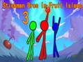 Stickman Bros ใน Fruit Island 3 เกมออนไลน์