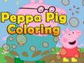 Peppa Pig ระบายสี  เกมออนไลน์