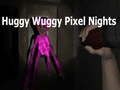 Huggy Wuggy Pixel Nights เกมออนไลน์