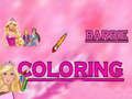 ระบายสีตุ๊กตาบาร์บี้  เกมออนไลน์
