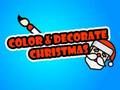 สีและตกแต่งคริสต์มาส เกมออนไลน์