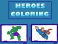 ระบายสีฮีโร่ เกมออนไลน์