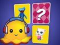 การจับคู่การ์ดหน่วยความจำปลาหมึก  เกมออนไลน์