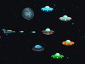นักกีฬาอวกาศ UFO เกมออนไลน์