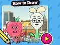 วิธีการวาด: แอปเปิ้ลและหัวหอม  เกมออนไลน์