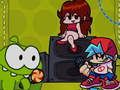 Friday Night Funkin VS Om Nom จาก Cut The Rope  เกมออนไลน์