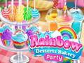 Rainbow Desserts ปาร์ตี้เบเกอรี่  เกมออนไลน์