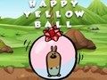 ลูกบอลสีเหลืองมีความสุข  เกมออนไลน์