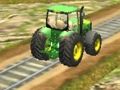 เกมลากจูงรถแทรกเตอร์แบบโซ่ 3D  เกมออนไลน์