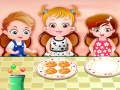 มารยาทในการรับประทานอาหารของ Baby Hazel  เกมออนไลน์