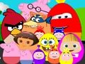 ไข่ตัวการ์ตูนที่มีชื่อเสียง  เกมออนไลน์