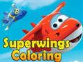 Superwings ระบายสี  เกมออนไลน์