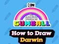 The Amazing World of Gumball วิธีการวาดดาร์วิน  เกมออนไลน์