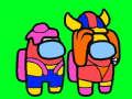 ท่ามกลางพวกเรา ระบายสี  เกมออนไลน์