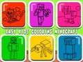 Easy Kids ระบายสี Minecraft  เกมออนไลน์