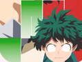 Hero Academia Boku อะนิเมะมังงะเกมเปียโนกระเบื้อง  เกมออนไลน์