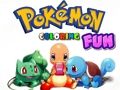 Pokemon Coloring Fun เกมออนไลน์