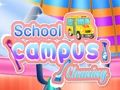 การทำความสะอาดวิทยาเขตของโรงเรียน  เกมออนไลน์