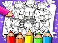สมุดระบายสีเต่านินจา  เกมออนไลน์
