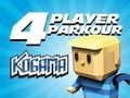 Kogama: ผู้เล่น 4 คน Parkour  เกมออนไลน์